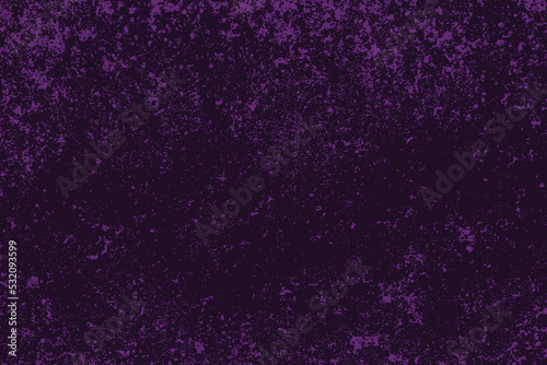 The Violet purple grunge background. Template for banner, and poster design. Purple grunge art painting. Vector of grunge texture, purple grunge background with old, rough, textured effect.  (ID: 532093599)