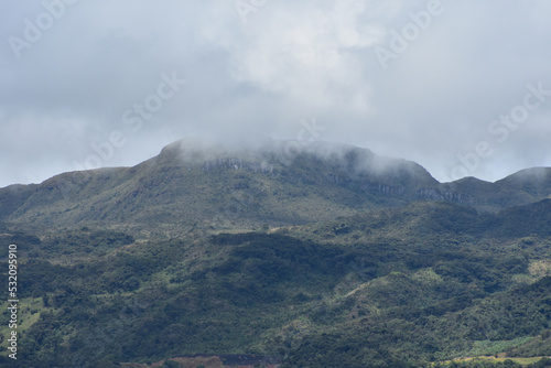 view of the mountains