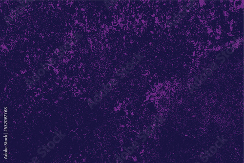 Vector of grunge texture, purple grunge background with old, rough, textured effect. The Violet purple grunge background. Template for banner, and poster design. Purple grunge art painting (ID: 532097768)