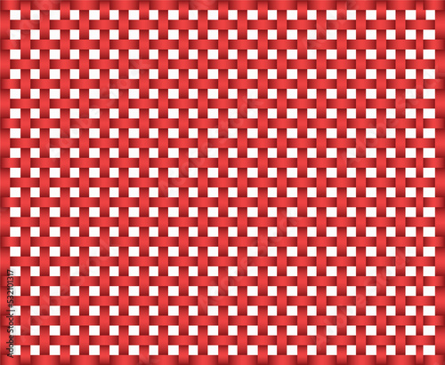Red color mesh, net, web pattern design for textile, clothes, wrapping, wallpaper, background and texture