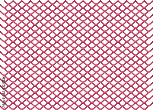 Red color mesh, net, web pattern design for textile, clothes, wrapping, wallpaper, background and texture
