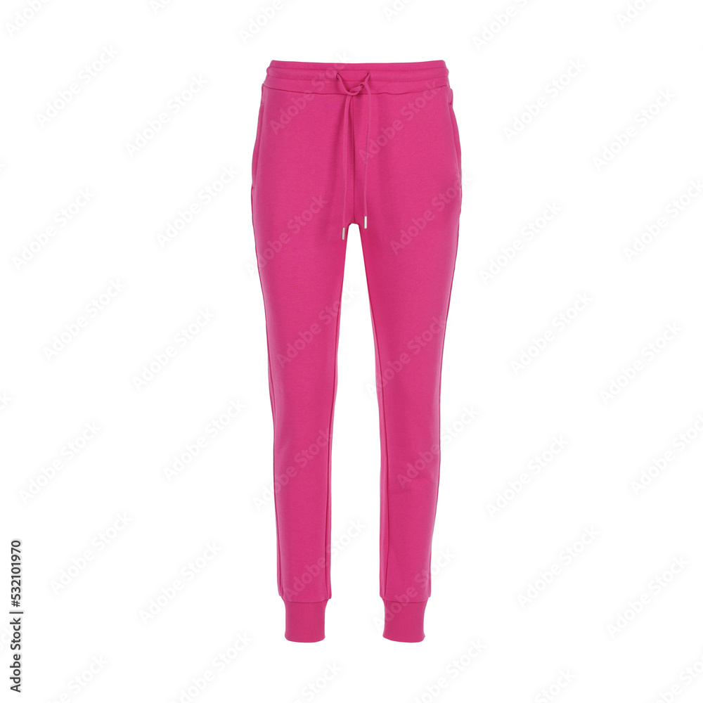 Pink women's sport tracksuit bottoms Pink women's sport tracksuit bottoms