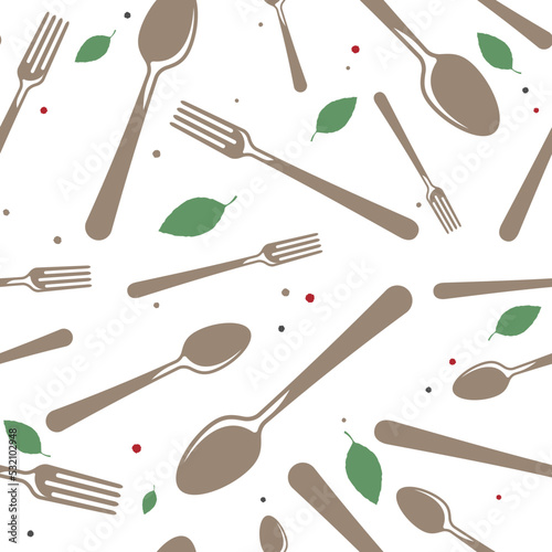 fork, spoon, pattern, seamless, menu, drawn, doodle, hand, dinner, restaurant, utensil, cooking, kitchen, illustration, equipment, vector, symbol, background, cutlery, silverware, set, cook, isolated,