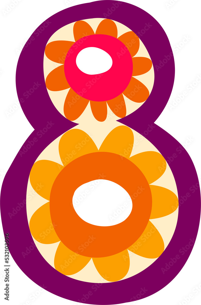 ABC ornate cartoon symbol, mexican font figure ABC ornate cartoon symbol, mexican font figure