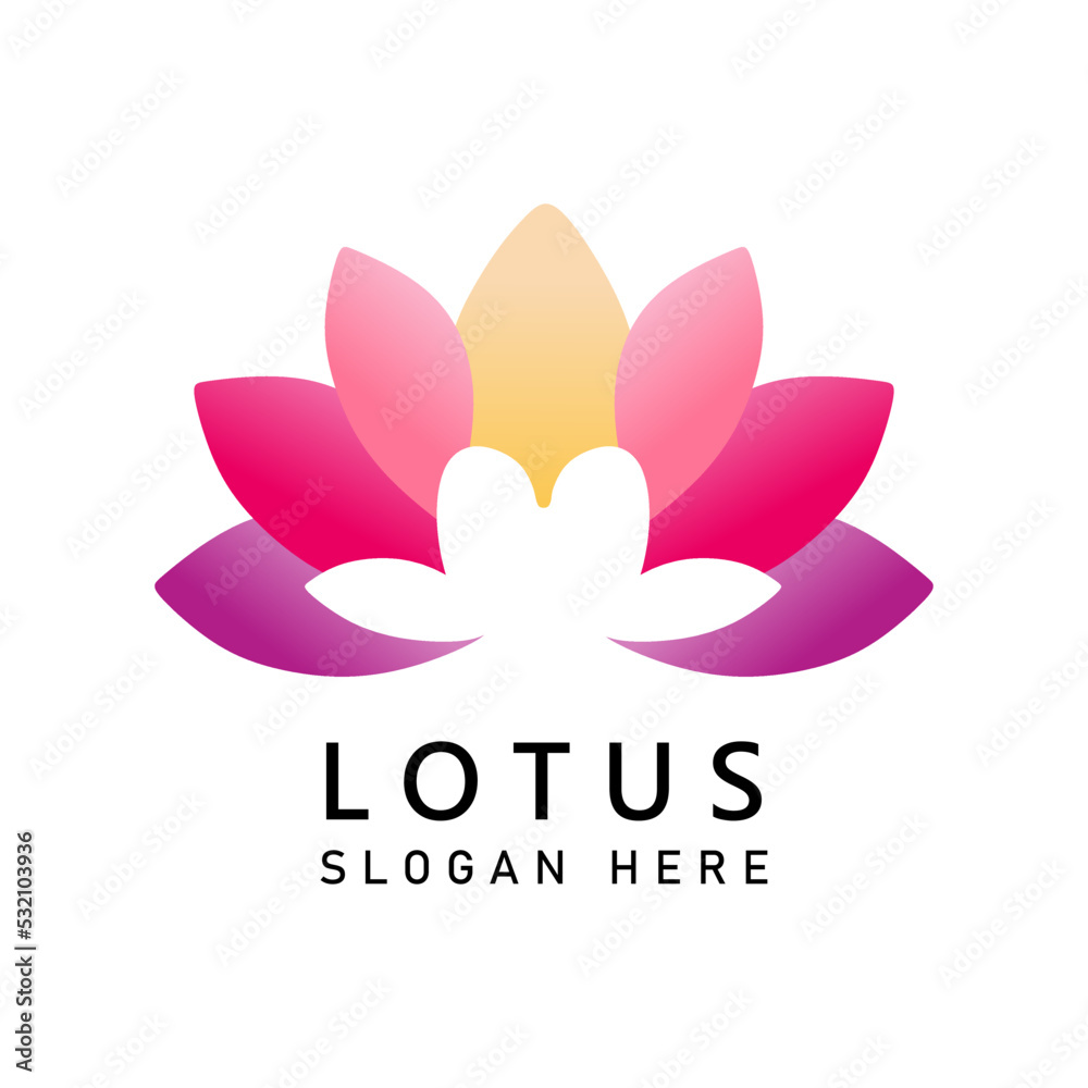 Lotus flower logo