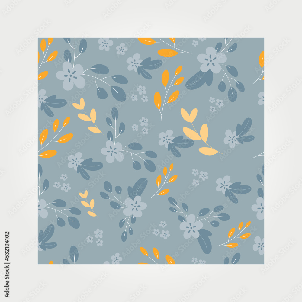 floral vector seamless pattern ornament background floral vector seamless pattern ornament background