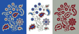 Traditional Crimean Tatar ornamental motif 