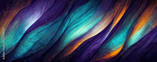 Panorama header with abstract organic lines as wallpaper