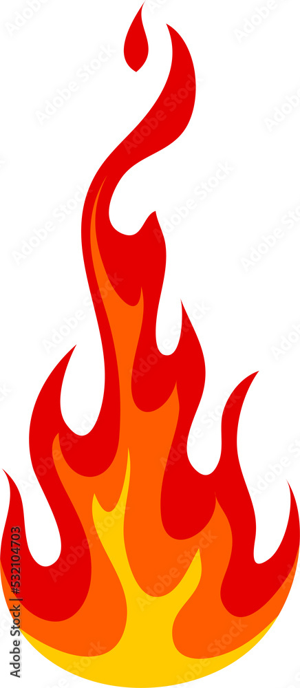 Blazing campfire bonfire isolated burning fire Blazing campfire bonfire isolated burning fire