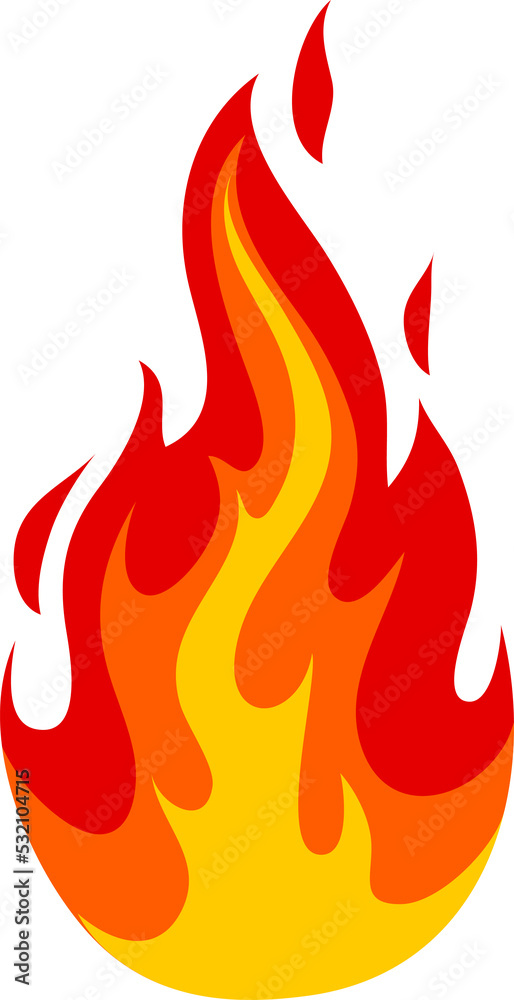 Flammable object sign, burning fire blaze ignition Flammable object sign, burning fire blaze ignition