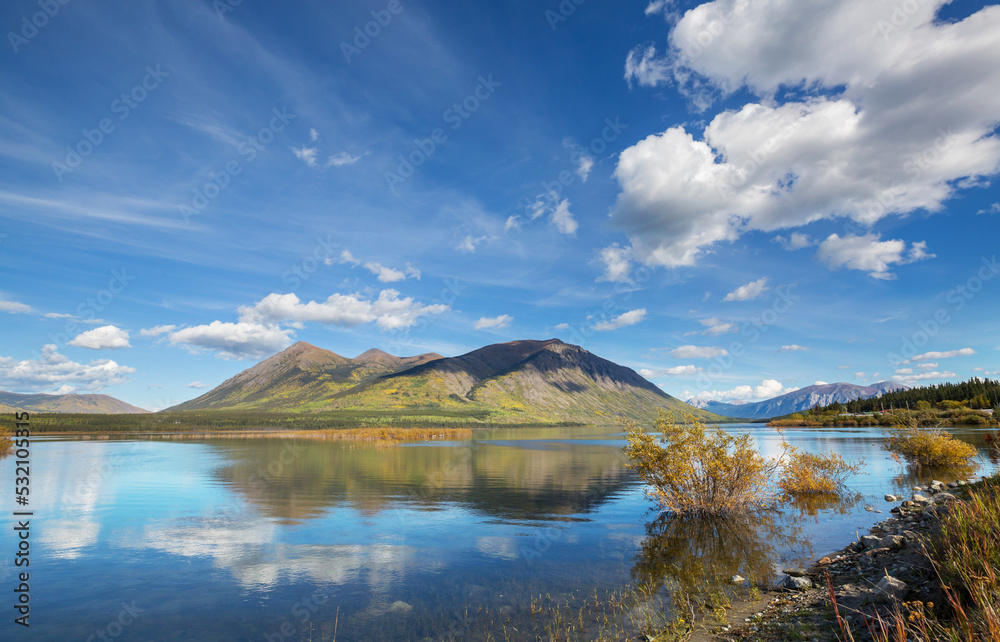 Autumn lake