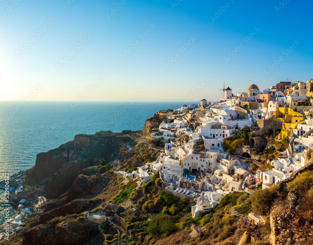 amazing Santorini island in Greece