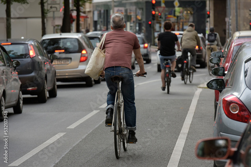 Bicyclist in Berlin