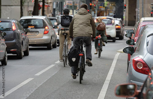Photography Bicyclist in Berlin