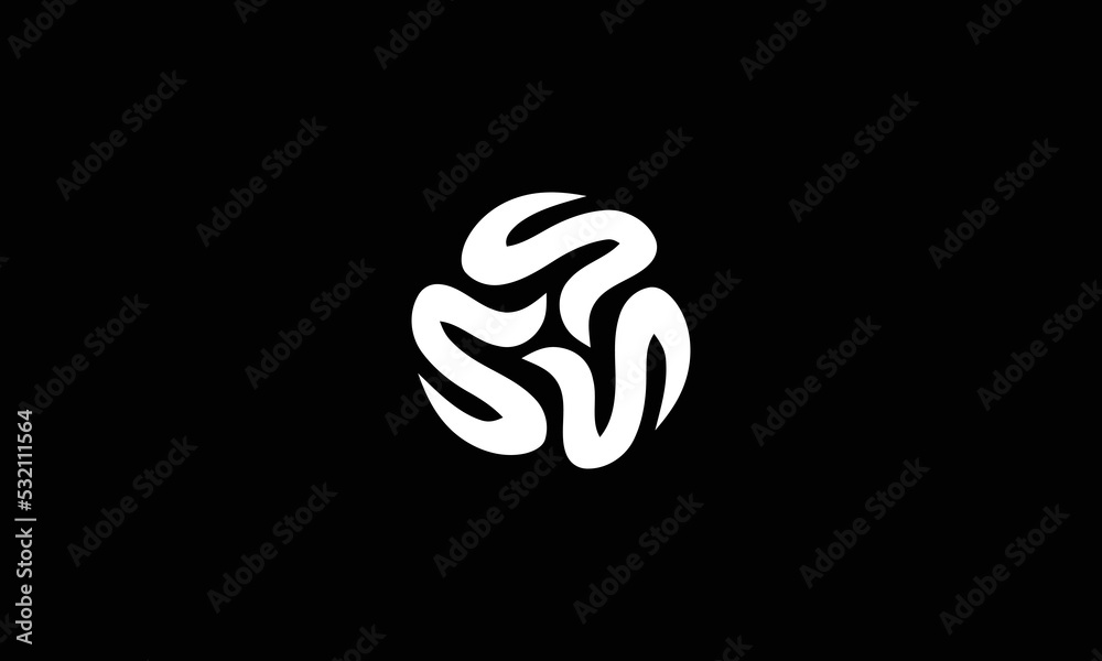 Initial SSS Monogram Logo Free Vector – GraphicsFamily