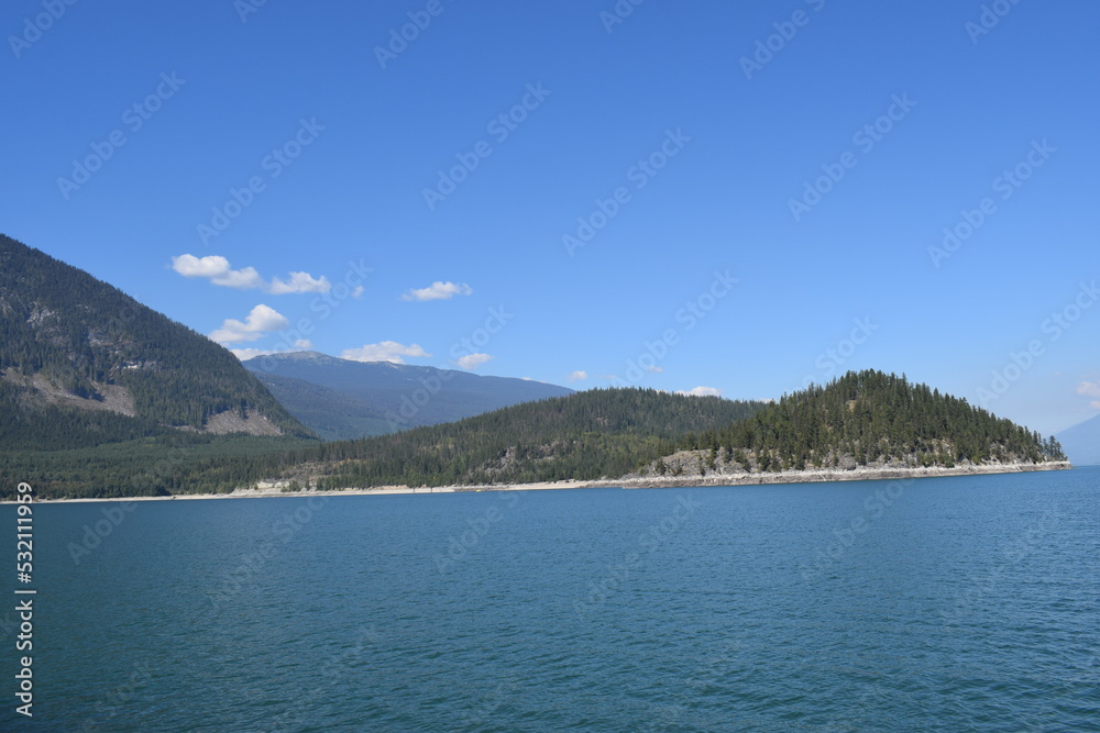 View of British Columbia in Canada 