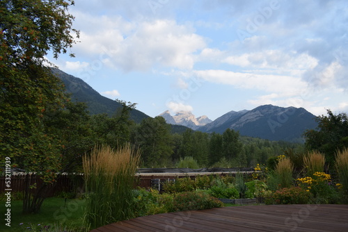 View of British Columbia in Canada 