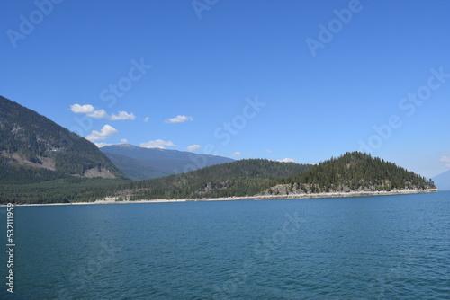 View of British Columbia in Canada 