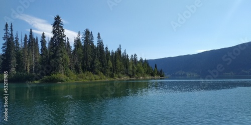 View of British Columbia in Canada 