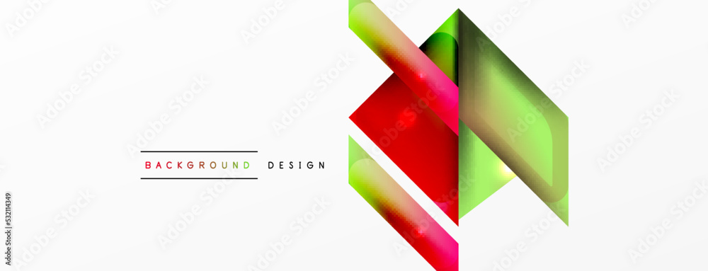 Dynamic 3d geometric abstract background. Triangles and other simple forms composition. Vector Illustration For Wallpaper, Banner, Background, Card, Book Illustration, landing page Dynamic 3d geometric abstract background. Triangles and other simple forms composition. Vector Illustration For Wallpaper, Banner, Background, Card, Book Illustration, landing page