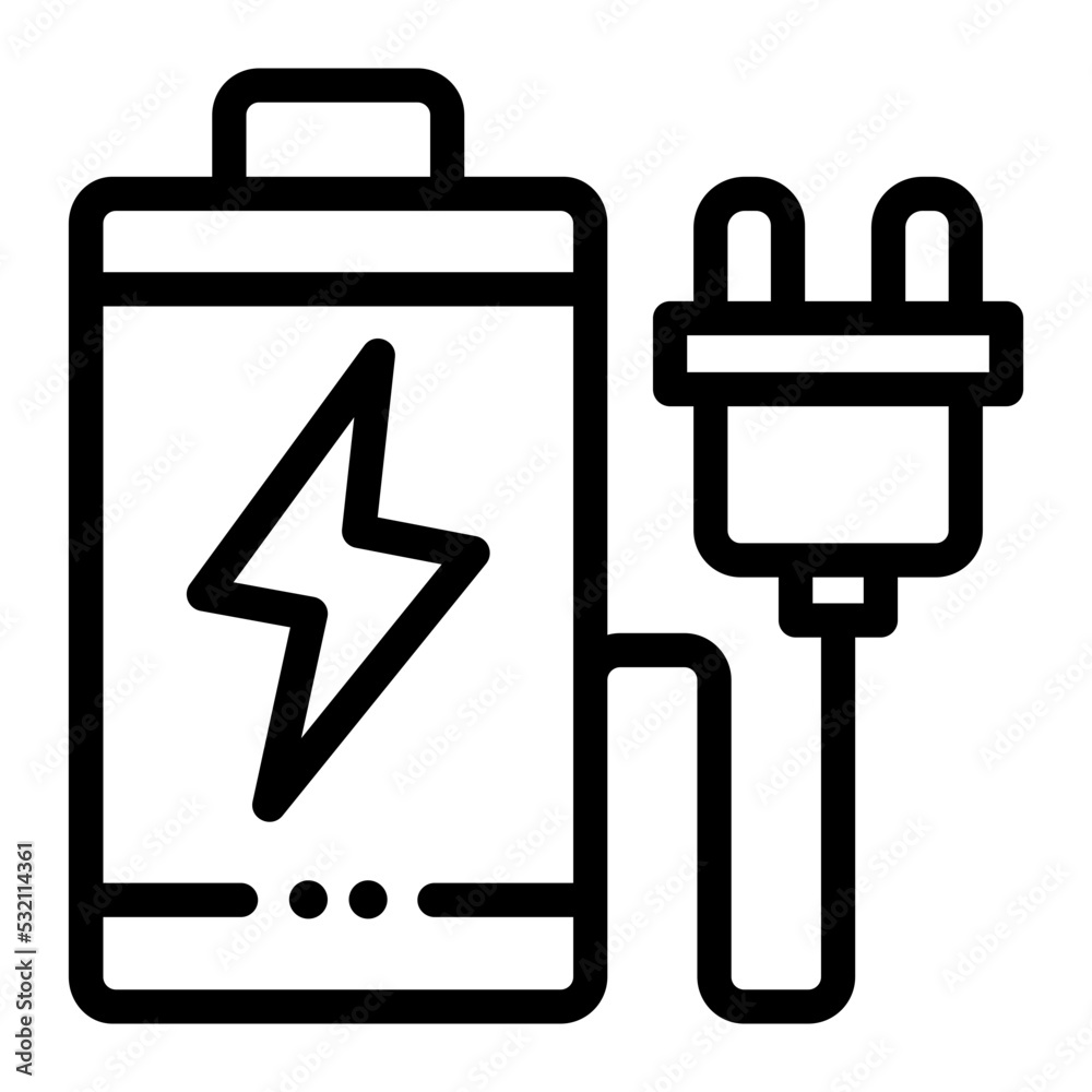 battery charging icon illustration battery charging icon illustration