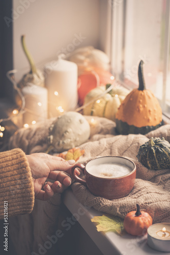 Cozy fall composition.
