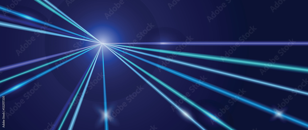 Futuristic speed movement light effect background. Digital technology ...