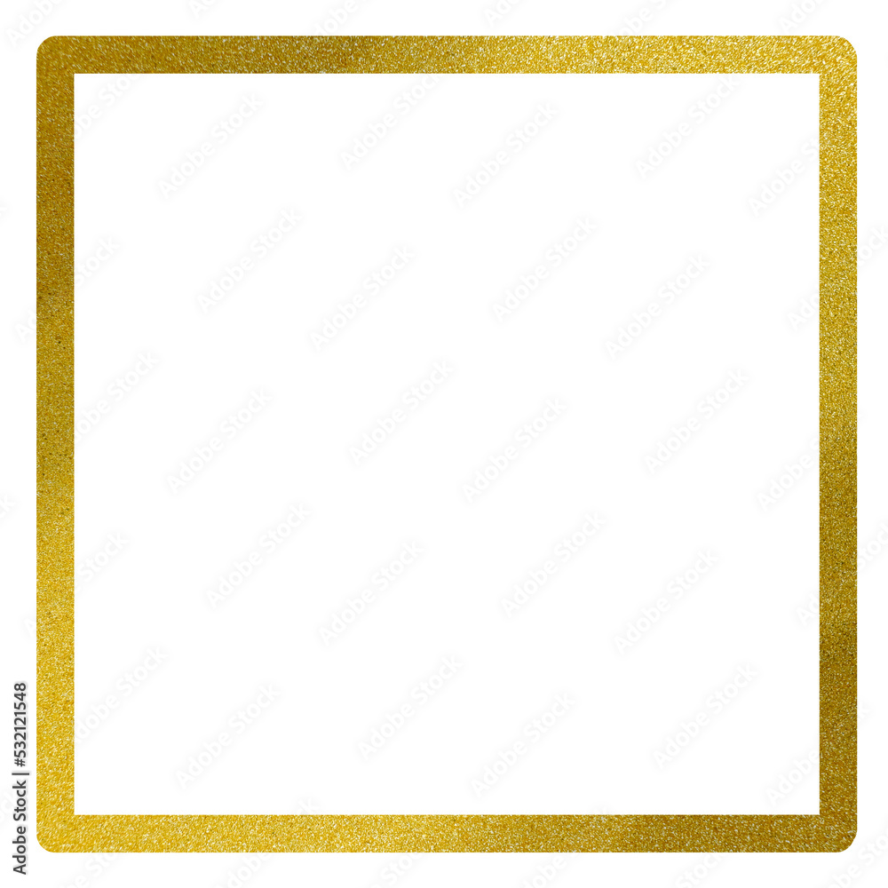 Gold square frame element with line border png. Gold square frame element with line border png.
