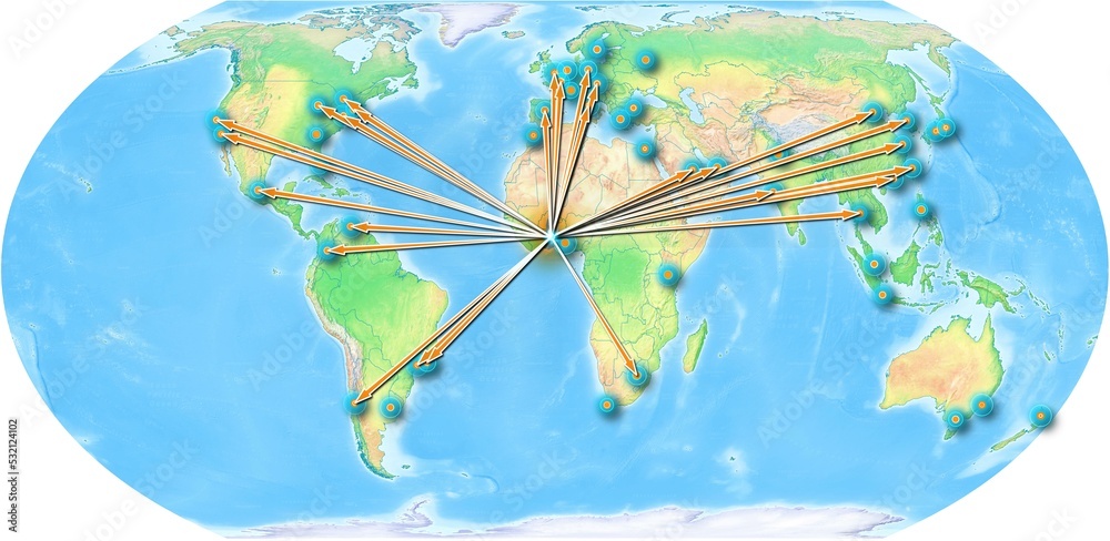 Ghana Concept Map Centered On Europe And Africa Export Concept Map For   1000 F 532124102 WRpVrV4lIkjSOnuueUCOC7JXQvn1UuCj 