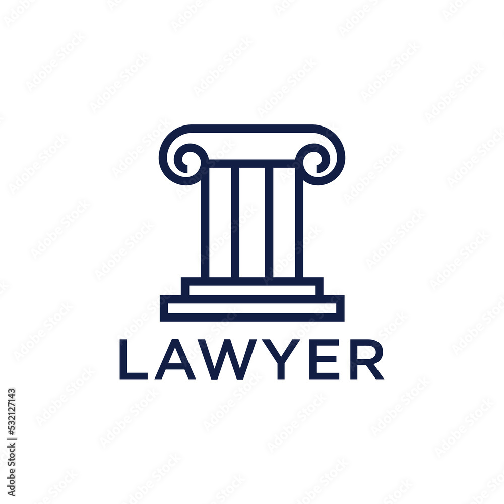 law and pillar logo