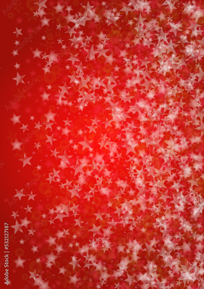 Vector Magical Glowing Background with Silver White and Purple Falling Stars on Red. Sparkle Star Night Cover and Card Design. Christmas and New Year Poster. Glittery Confetti Frame. Vector Magical Glowing Background with Silver White and Purple Falling Stars on Red. Sparkle Star Night Cover and Card Design. Christmas and New Year Poster. Glittery Confetti Frame.