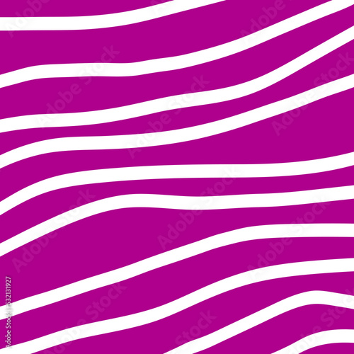 wavy line pattern. purple background with seamless geometric white stripe pattern.