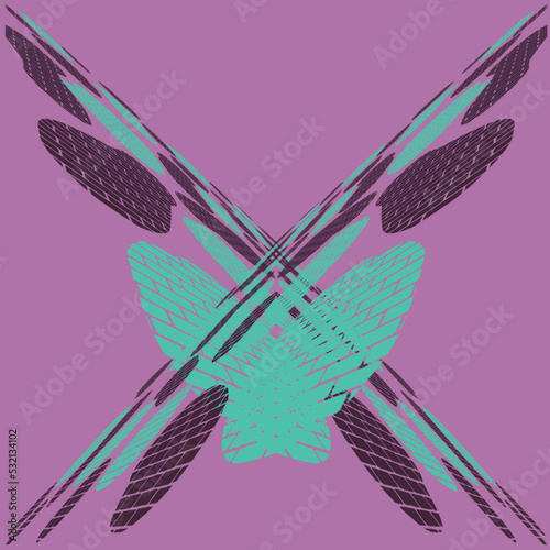 dragonfly on a white