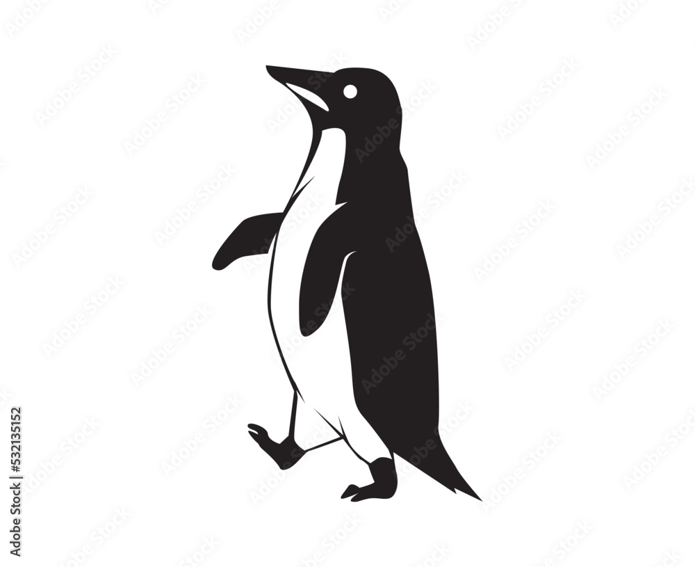 Fototapeta premium penguin illustration