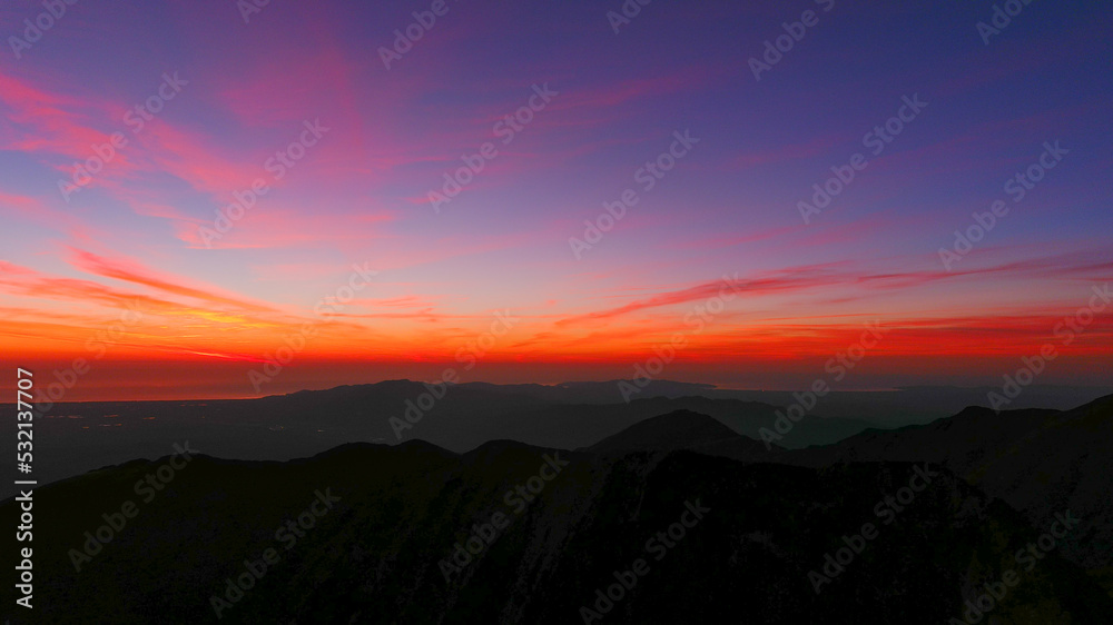 Obraz premium Encore un lever de soleil, another sunrise