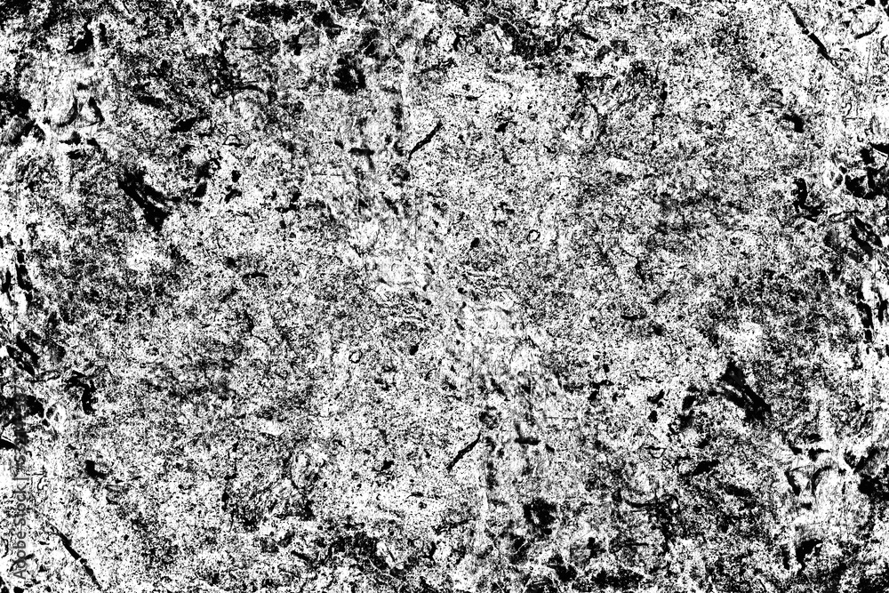 Scattered heavy grunge texture on a white surface Scattered heavy grunge texture on a white surface