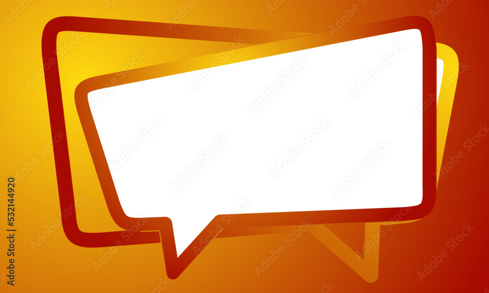 Modern gradient background with speech bubbles. Perfect for banners, wallpapers and more Modern gradient background with speech bubbles. Perfect for banners, wallpapers and more