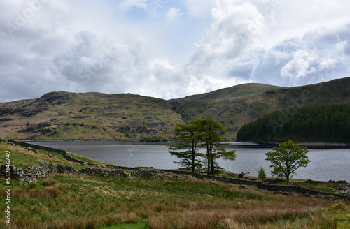 Rolling Hills Surrounding Haweswater Resevoir in England