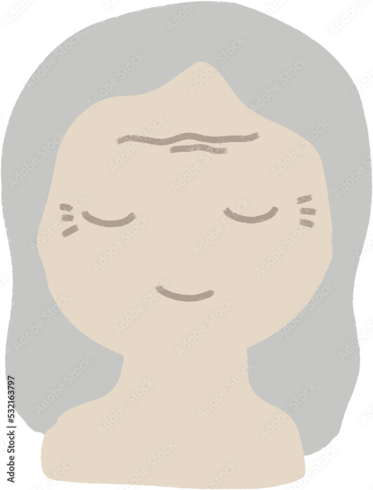 Senior lady, senior woman, peaceful, body positive cartoon character, peaceful, body positive cartoon character smiling face clipart. Meditation, relaxation, wellness, calmness isolated graphic. Senior lady, senior woman, peaceful, body positive cartoon character, peaceful, body positive cartoon character smiling face clipart. Meditation, relaxation, wellness, calmness isolated graphic.