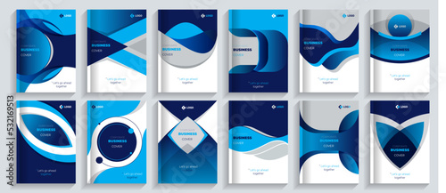 Corporate Business Cover Design template adept for Multipurpose Projects such as brochures, annual reports, flyers, posters, presentations, catalogs, covers, booklets, websites, magazines, etc