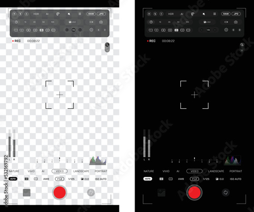 Smart phone camera user interface 007