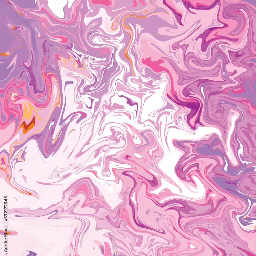 Abstract liquid pink marble background   vector illustrator