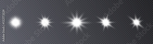 A flash of light  a star on a transparent background. Sun  summer. light sunlight png. Light flash of light.