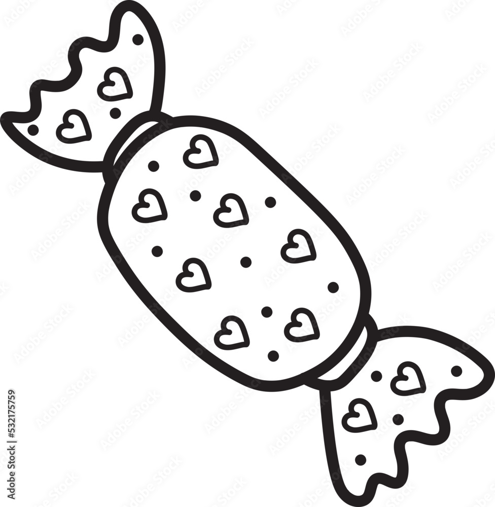 candy hand drawn illustration candy hand drawn illustration