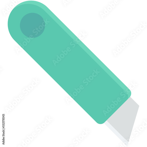 Utility Cutter Vector Icon 