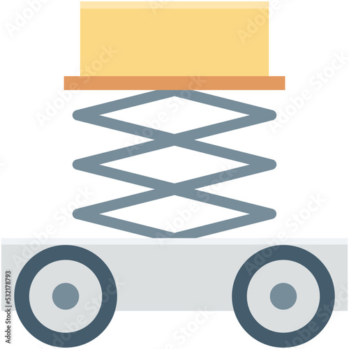 Car Jack Vector Icon photo