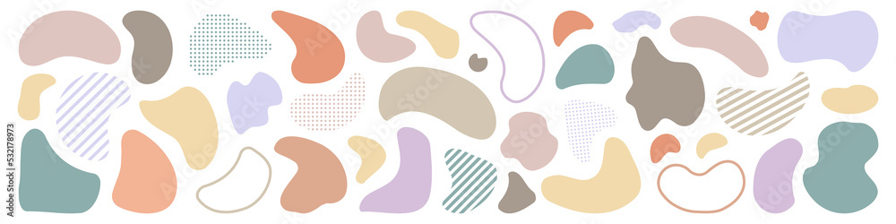Set of modern graphic elements. Fluid dynamical colored forms banner. Abstract blotch shape. Gradient abstract liquid shapes. Liquid shape elements. Vector Set of modern graphic elements. Fluid dynamical colored forms banner. Abstract blotch shape. Gradient abstract liquid shapes. Liquid shape elements. Vector