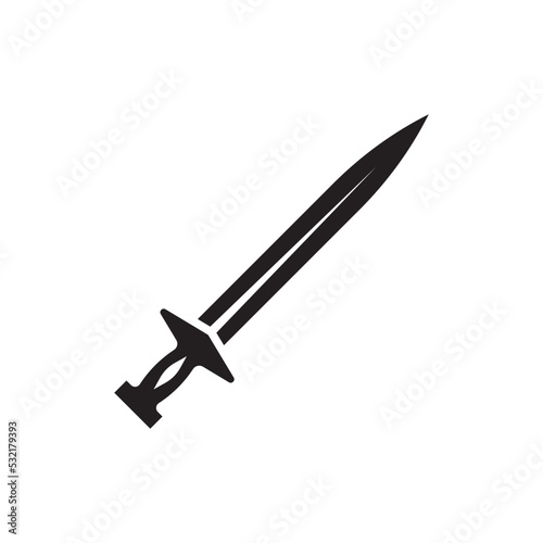 sword vector icon
