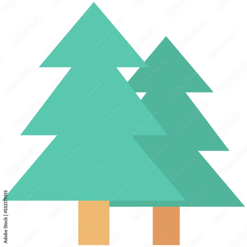 Pine Tree Vector Icon Pine Tree Vector Icon