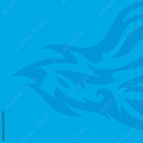 Simple wave curve abstract presentation background. Luxury paper-cut background. Abstract decoration